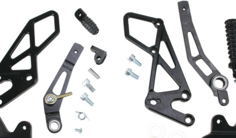 VORTEX V2 Rearset - Black - GSXR6/7 RS553K