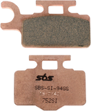 SBS Off-Road Sintered Brake Pads - KX/RM 65 - 752SI 752SI
