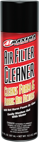 MAXIMA RACING OIL Air Filter Cleaner - 15.5 U.S. fl oz. - Aerosol 79920-N