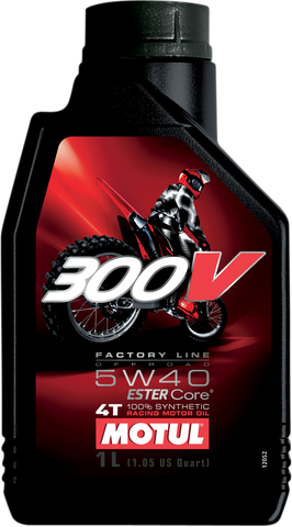 MOTUL 300V Synthestic Ester Oil - 5W-40 - 1 L 104112