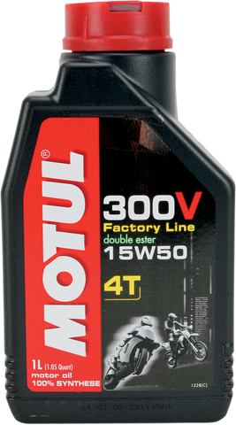 MOTUL 300V Synthestic Ester Oil - 15W-50 - 1 L 104125