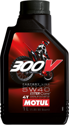 MOTUL 300V Offroad Synthetic Oil - 5W-40 - 1 L 104134