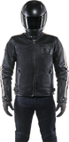 ALPINESTARS Oscar Charlie Leather Jacket - Black - Small 3108016-1250-S