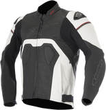 ALPINESTARS Core Airflow Leather Jacket - Black/White - US 38 / EU 48 3101416-12-48
