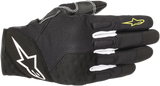 ALPINESTARS Crossland Gloves - Black/Yellow - XL 3566518-155-XL