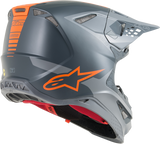 ALPINESTARS Supertech M10 Helmet - MIPS - Anthracite/Gray/Orange Fluo - Small 8300419-1441-SM