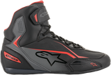 ALPINESTARS Faster-3 Shoes - Black/Gray/Red - US 10 2510219131-10