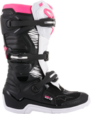 ALPINESTARS Stella Tech 3 Boots - Black/White/Pink - US 8 2013218-130-8