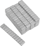 K&L SUPPLY Wheel Weights - Steel - Stick-On - Silver - 36 Pack 32-2415