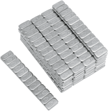 K&L SUPPLY Wheel Weights - Steel - Stick-On - Chrome - 36 Pack 32-2434
