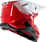 ALPINESTARS Supertech M10 Helmet - Dyno - MIPS - Red/White - XL 8301119-3182-XL