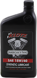 KLOTZ OIL V-Twin Synthetic Oil - 15W-60 - 1 U.S. quart KV-1560