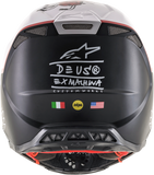 ALPINESTARS Supertech M8 Helmet - Deus Ex Machina - MIPS - Black/White/Red - 2XL 8302120-1203-2X