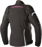 ALPINESTARS Stella Hyper Drystar® Jacket - Black/Pink - XL 3214718-1039-XL