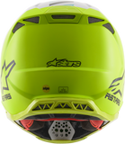 ALPINESTARS Supertech M8 Helmet - Anaheim 20 - White/Yellow/Turquoise - 2XL 8301920-2057-2X