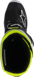 ALPINESTARS Tech 7 Enduro Boots - Black/White/Fluorescent Yellow - US 9 2012114-125-9