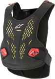 ALPINESTARS Sequence Chest Protector - Anthracite/Red - XL/2XL 6701819143XL/2X