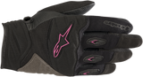 ALPINESTARS Stella Shore Gloves - Black/Pink  - Medium 3516318-1039-M