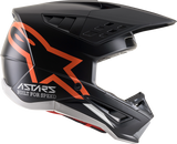 ALPINESTARS SM5 Helmet - Compass - Matte Black/Orange Fluo - XL 8303321-1149-X