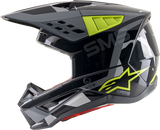 ALPINESTARS SM5 Helmet - Rover - Gray/Yellow - Small 8303921-1592-SM