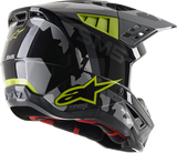 ALPINESTARS SM5 Helmet - Rover - Gray/Yellow - Small 8303921-1592-SM