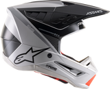 ALPINESTARS SM5 Helmet - Rayon - Gray/Black/Silver - XS 8304121-928-XS