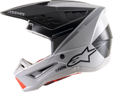 ALPINESTARS SM5 Helmet - Rayon - Gray/Black/Silver - Small 8304121-928-SM