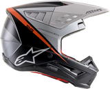 ALPINESTARS SM5 Helmet - Rayon - Black/White/Orange - Medium 8304121-1242-MD