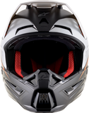 ALPINESTARS SM5 Helmet - Rayon - Black/White/Orange - Large 8304121-1242-LG