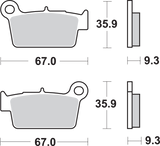 SBS Off-Road Sintered Brake Pads - 790SI 790SI