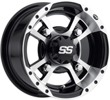 ITP SS Alloy SS112 Sport Wheel - Rear - Machined - 10x8 - 4/115 - 3+5 1028337404B