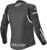 ALPINESTARS Stella Kira Leather Jacket - Black/White - US 12 / EU 48 3112019-12-48