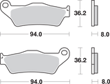 SBS Off-Road Sintered Brake Pads - 671SI 671SI