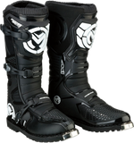 MOOSE RACING M1.3 ATV Boots - Black/White - Size 10 3410-2000