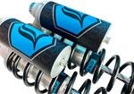 LEGEND SUSPENSION REVO ARC Piggyback Shocks - Standard - Clear - 13" - '04+ Sportster 1310-1942