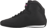ALPINESTARS Women's Sektor Shoes - Black/Pink - US 7.5 251571910397.5