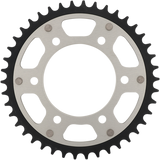 SUPERSPROX Stealth Rear Sprocket - 42-Tooth - Silver - Ducati RST-735-42-SLV