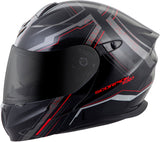 Exo Gt920 Modular Helmet Satellite Red Lg