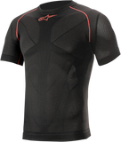 ALPINESTARS Ride Tech v2  Summer Short Sleeve Underwear Top - Black - XL/2XL 4752721-13-XL/2