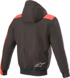 ALPINESTARS Rhod Windstopper Hoodie - Black/Gray/Red - 2XL 4200420-1123-2X