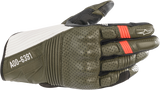 ALPINESTARS KEI Gloves - Green/Black/White/Red - Small 3566221-6123-S