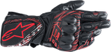 ALPINESTARS Twin Ring Gloves - Black/Red - Large 3558921-1303-L