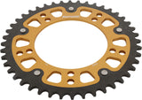 Rear Stealth Sprocket Alu/Stl 44t 520 Gld Hay/Suz/Tri