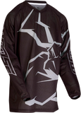 MOOSE RACING Youth Agroid Mesh Jersey - Black/Gray - XS 2912-1992