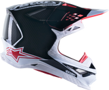ALPINESTARS Supertech M10 Helmet - Angel 21 - MIPS® - Black/Red/White - Large 8301921-1321-LG