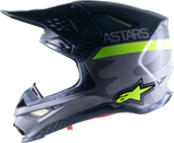 ALPINESTARS Supertech M10 Helmet - AMS - MIPS® - Gray/Yellow/Black - XS 8302421-9059-XS