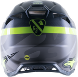ALPINESTARS Supertech M10 Helmet - AMS - MIPS® - Gray/Yellow/Black - 2XL 8302421-9059-2X