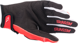 ALPINESTARS Techstar Gloves - Red/Black - XL 3561022-3031-XL