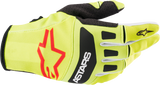 ALPINESTARS Techstar Gloves - Yellow/Black - Large 3561022-551-L