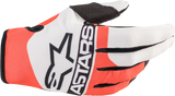 ALPINESTARS Radar Gloves - White/Red/Black- Medium 3561822-2537-M